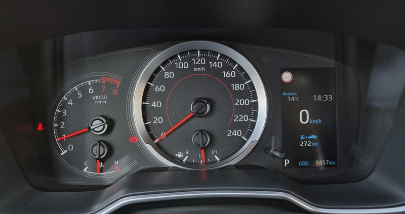 Toyota Corolla cena 86999 przebieg: 5400, rok produkcji 2022 z Starachowice małe 172